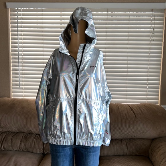 DKNYC Jackets & Blazers - NWT. DKNY Sport Iridescent Windbreaker